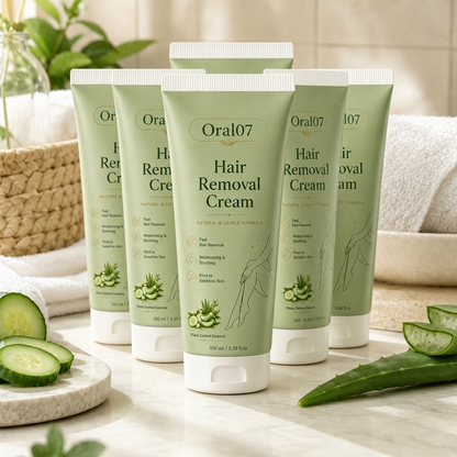 Oral07™ Natural Gentle Hair Removal Cream | For Women & Men, Sensitive Skin